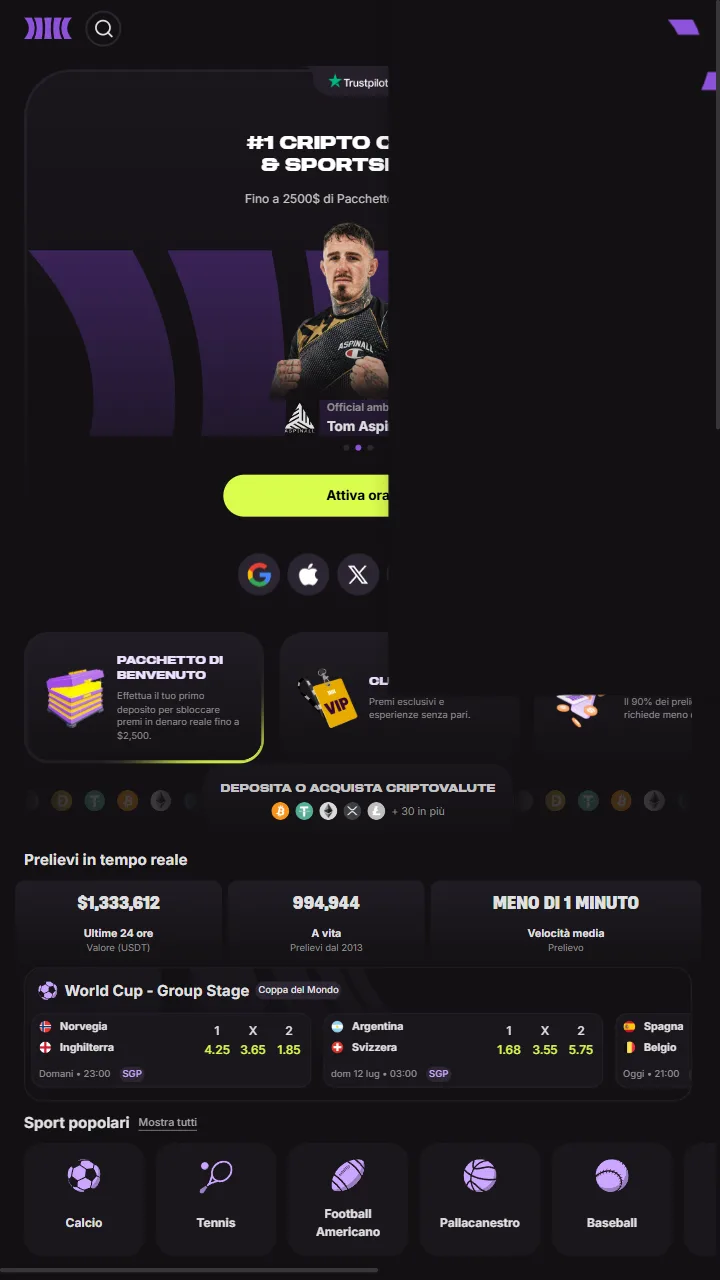 Cloudbet — casa de apuestas